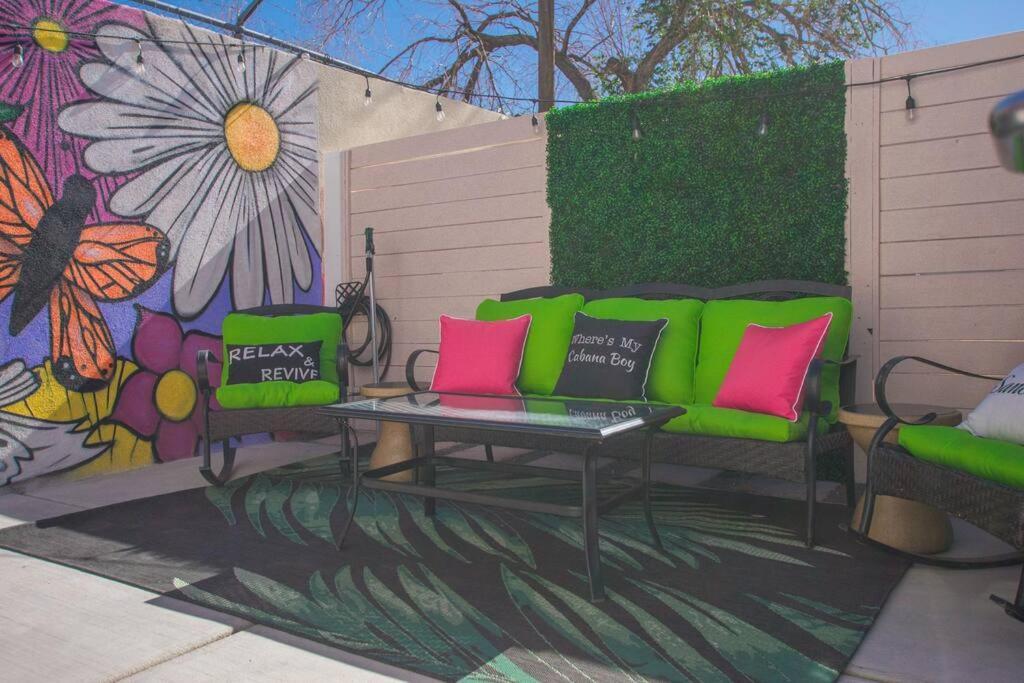 阿尔伯克基Bohemian Chic An Eclectic Escape-Hot Tub-Pet Friendly-No Pet Fees!别墅 外观 照片